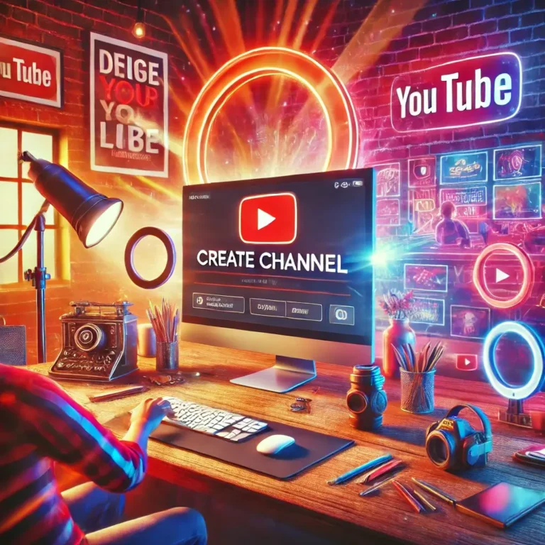 criar canal do Youtube
