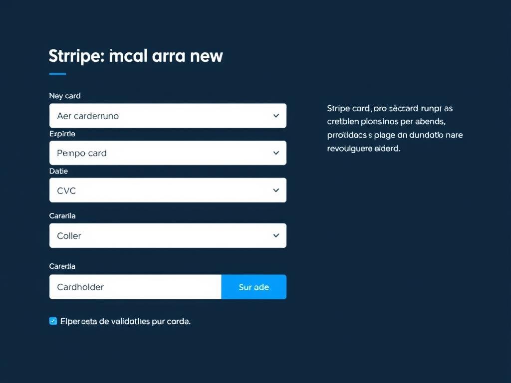Exemplo de formulário de pagamento com cartão de crédito usando Stripe Elements Exemplo de formulário de pagamento com cartão de crédito usando Stripe Elements