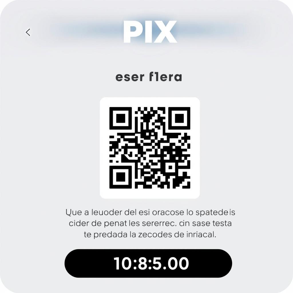 QR Code do Pix gerado pelo Stripe para pagamento QR Code do Pix gerado pelo Stripe para pagamento