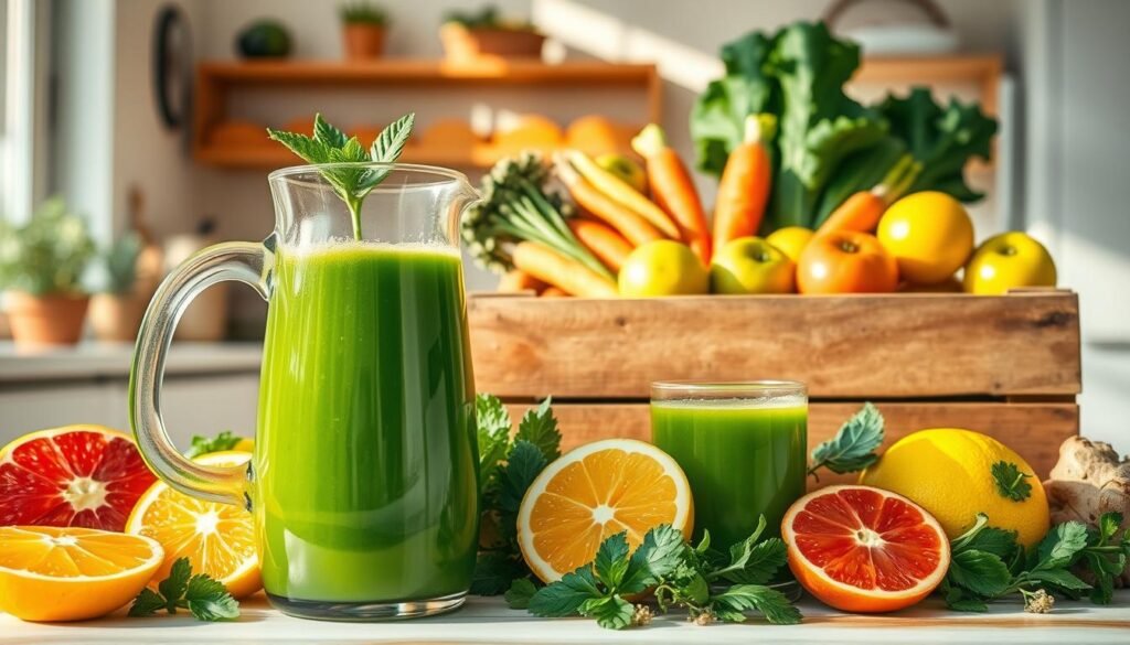 sucos detox naturais