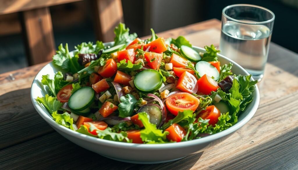 salada detox jantar